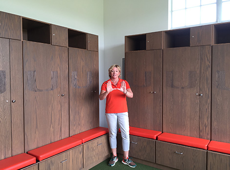 Um Biltmore Golf Course - Wood Lockers
